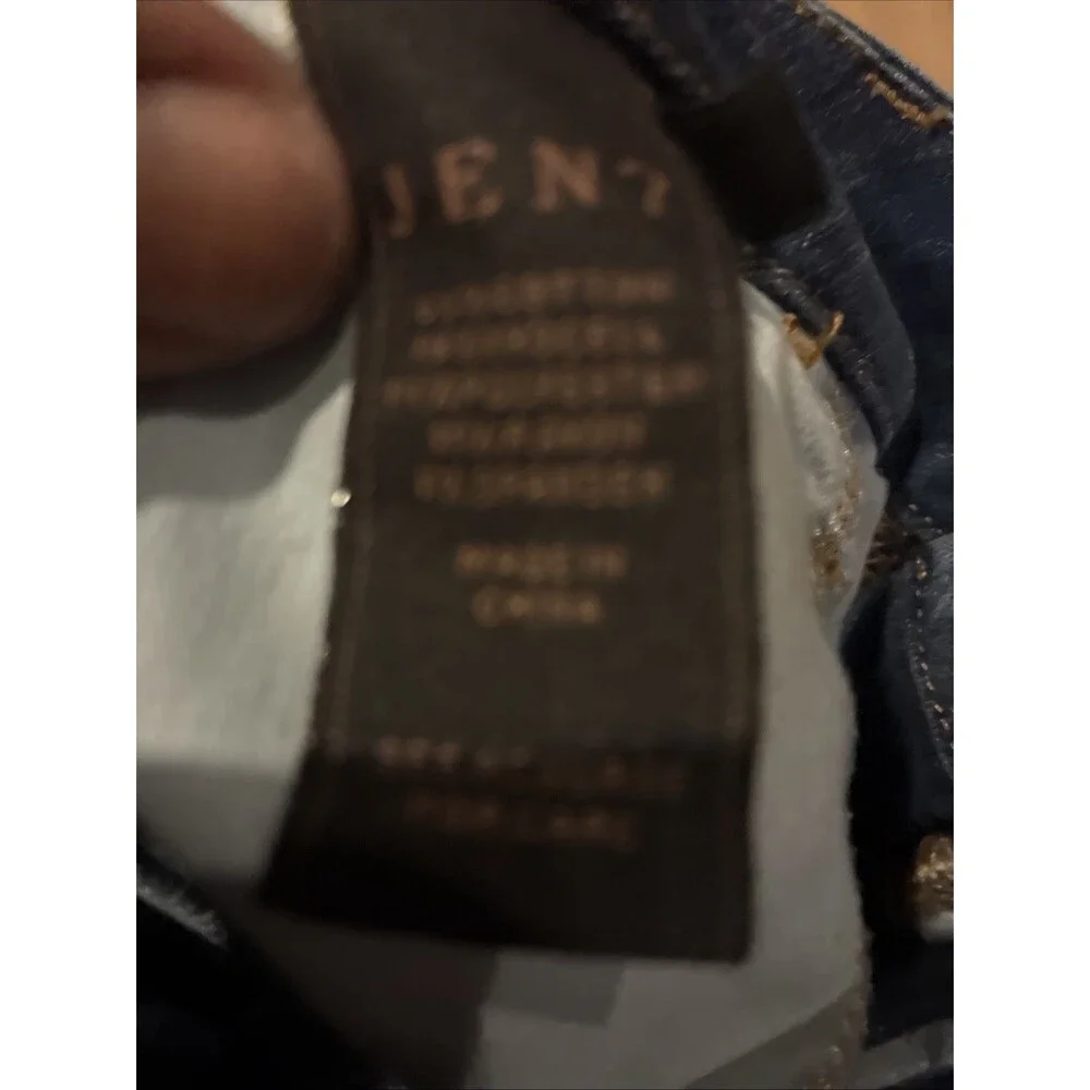 Jen 7 By 7 For All Mankind Women’s Size 10/ Ankle Skinny Jeans- Excellent Cond - Picture 6 of 13
